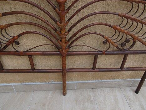 Peacock headboard 158 cm