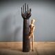 Hand carving solid wood