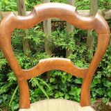 Louis Philippe chair in cherry wood circa 1900