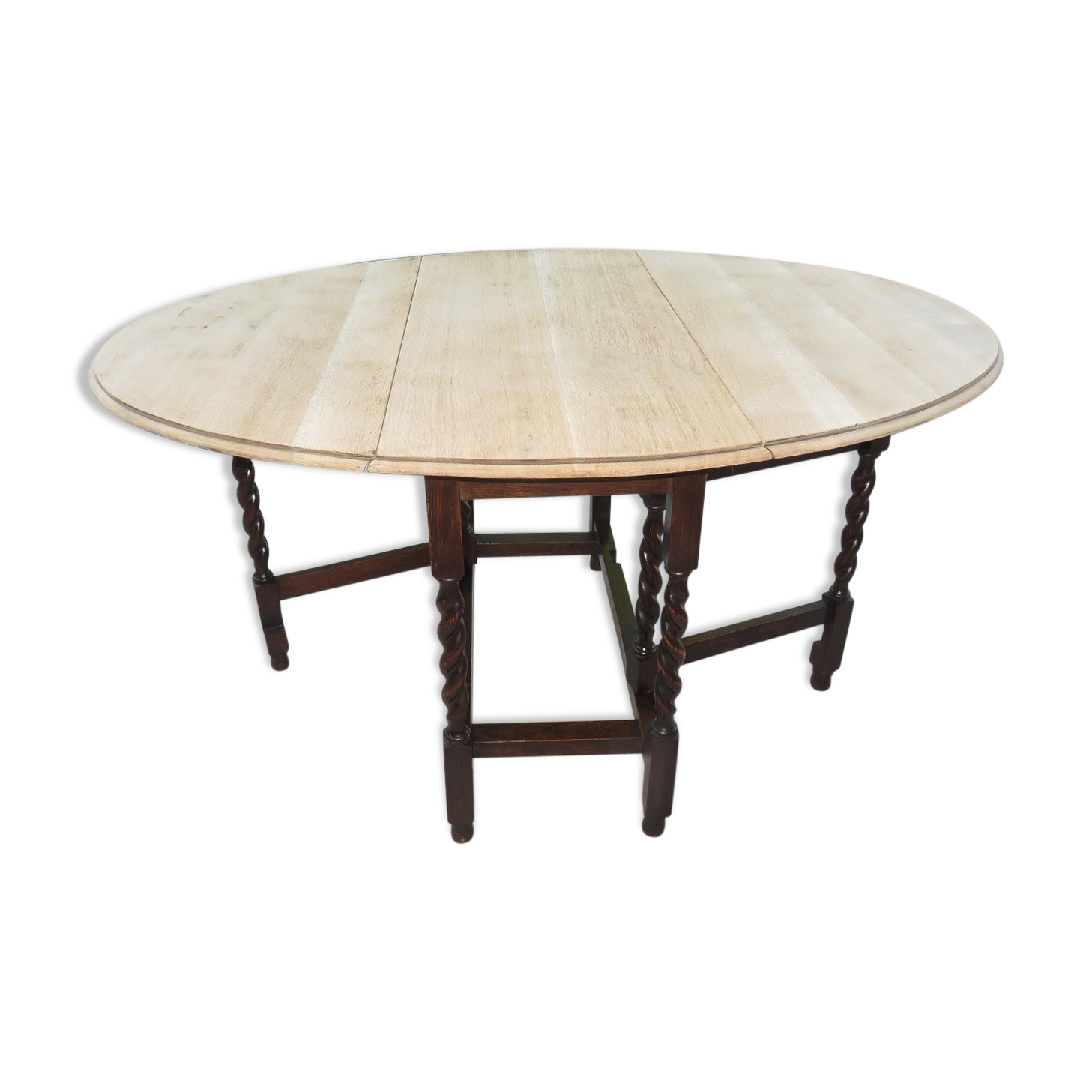 Oak folding table