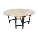 Oak folding table