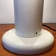 Guzzini lamp, white lacquered metal, height 55cm, 1970s vintage