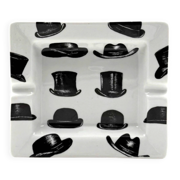Ceramic ashtray, in the manner of Piero Fornasetti, France 1970s