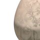 Vintage 1970s French Egg-Shaped Lamp - Marbled Opaline Glass Design