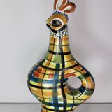 Bottle Coq Keraluc Quimper André l'heguen Brittany France 1960