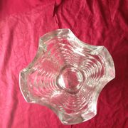 Vase en verre art deco vintage