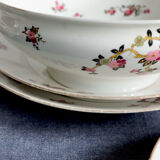 Antique table service in Limoges porcelain by F. Legrand, period A.