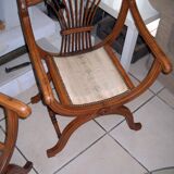 Pair of dagobert armchairs