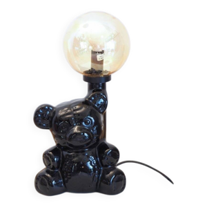Lampe ourson en céramique - globe