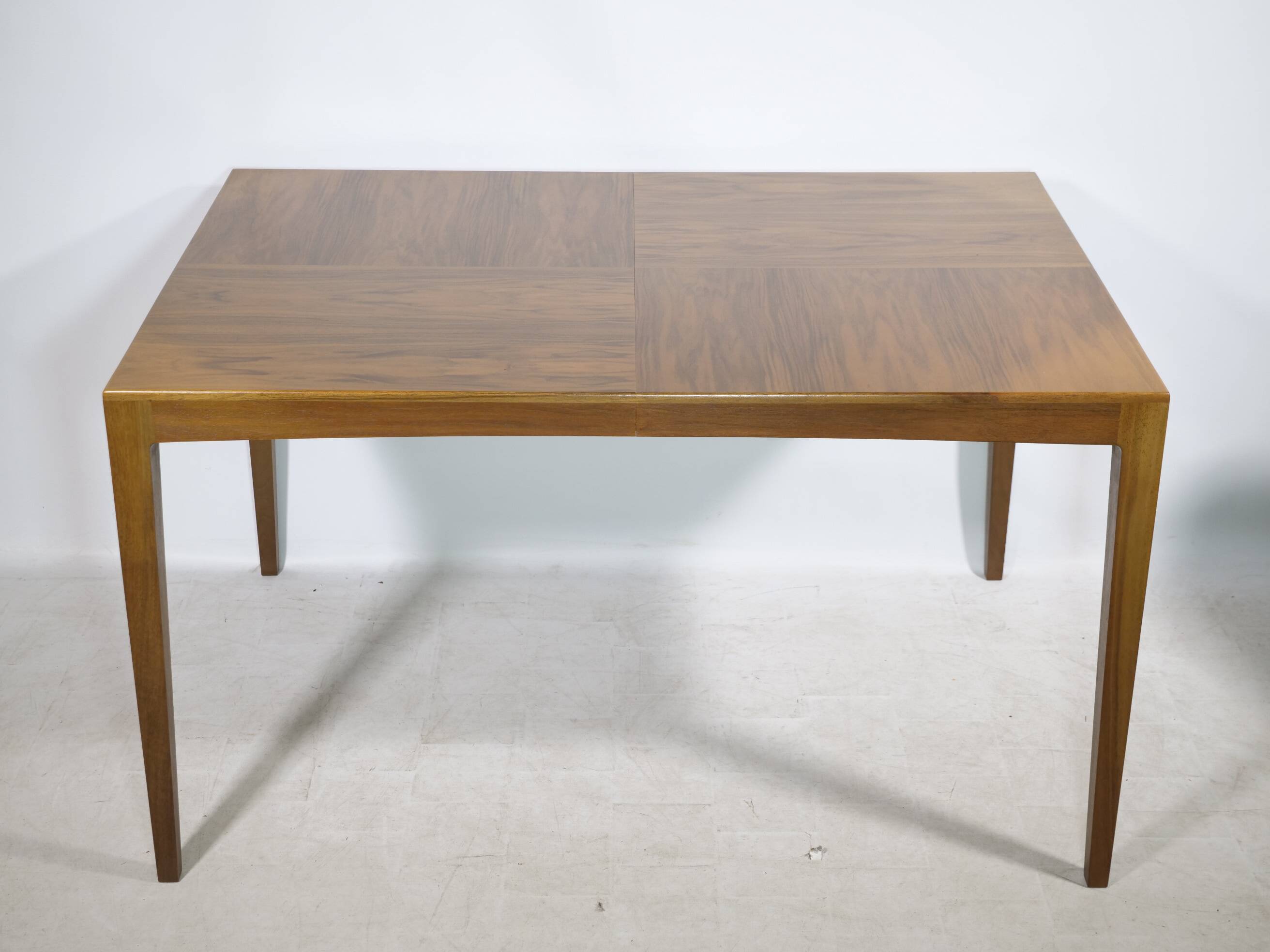Extendable Walnut Dining Table by Hartmut Lohmeyer for Wilkhahn, 1960s