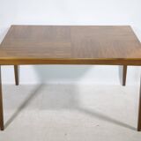 Extendable Walnut Dining Table by Hartmut Lohmeyer for Wilkhahn, 1960s