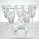 SAINT-LOUIS Series of 6 white wine glasses CERDAGNE 13x6