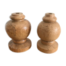 Wooden candlestick or lamp foot