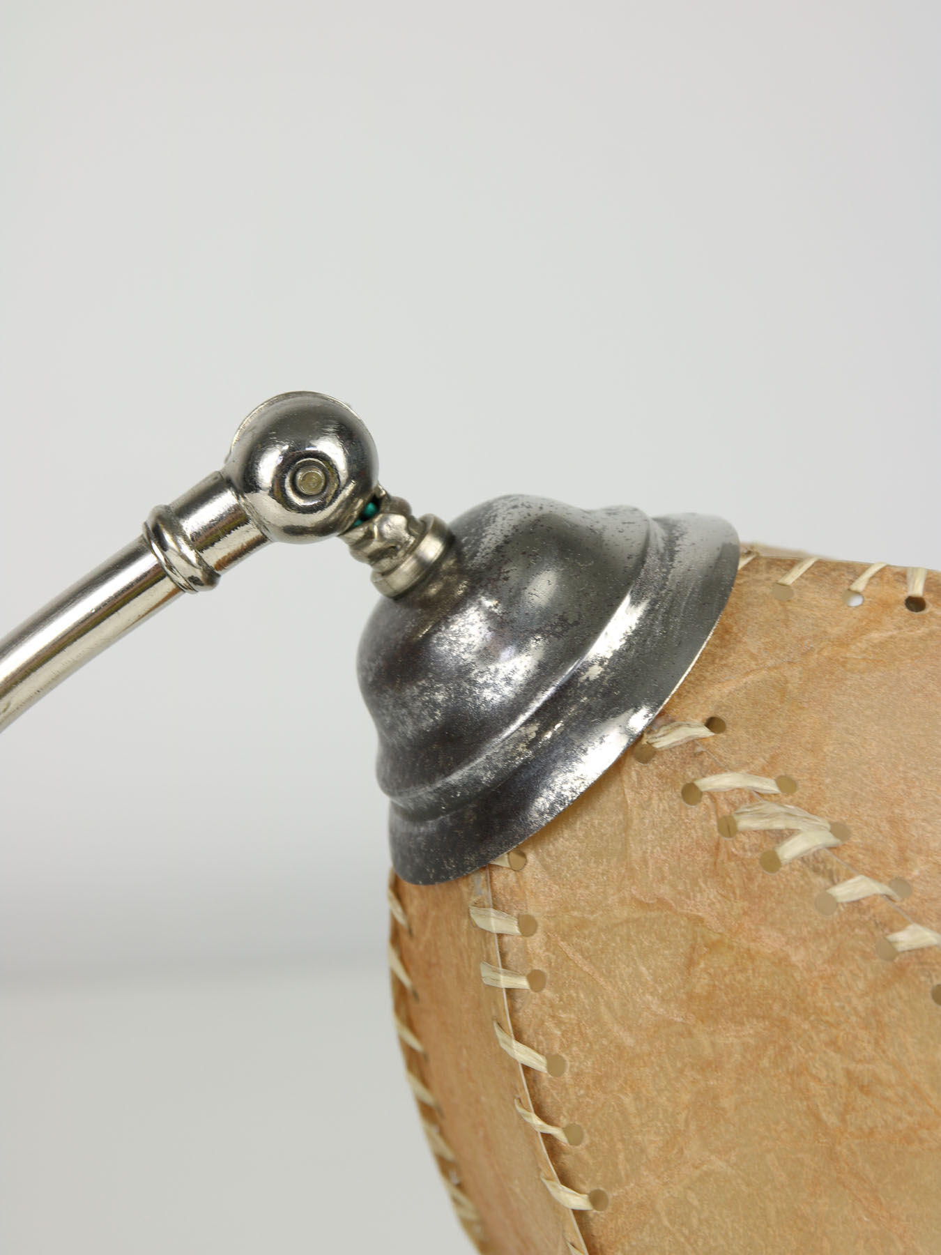 Vintage parchement table lamp