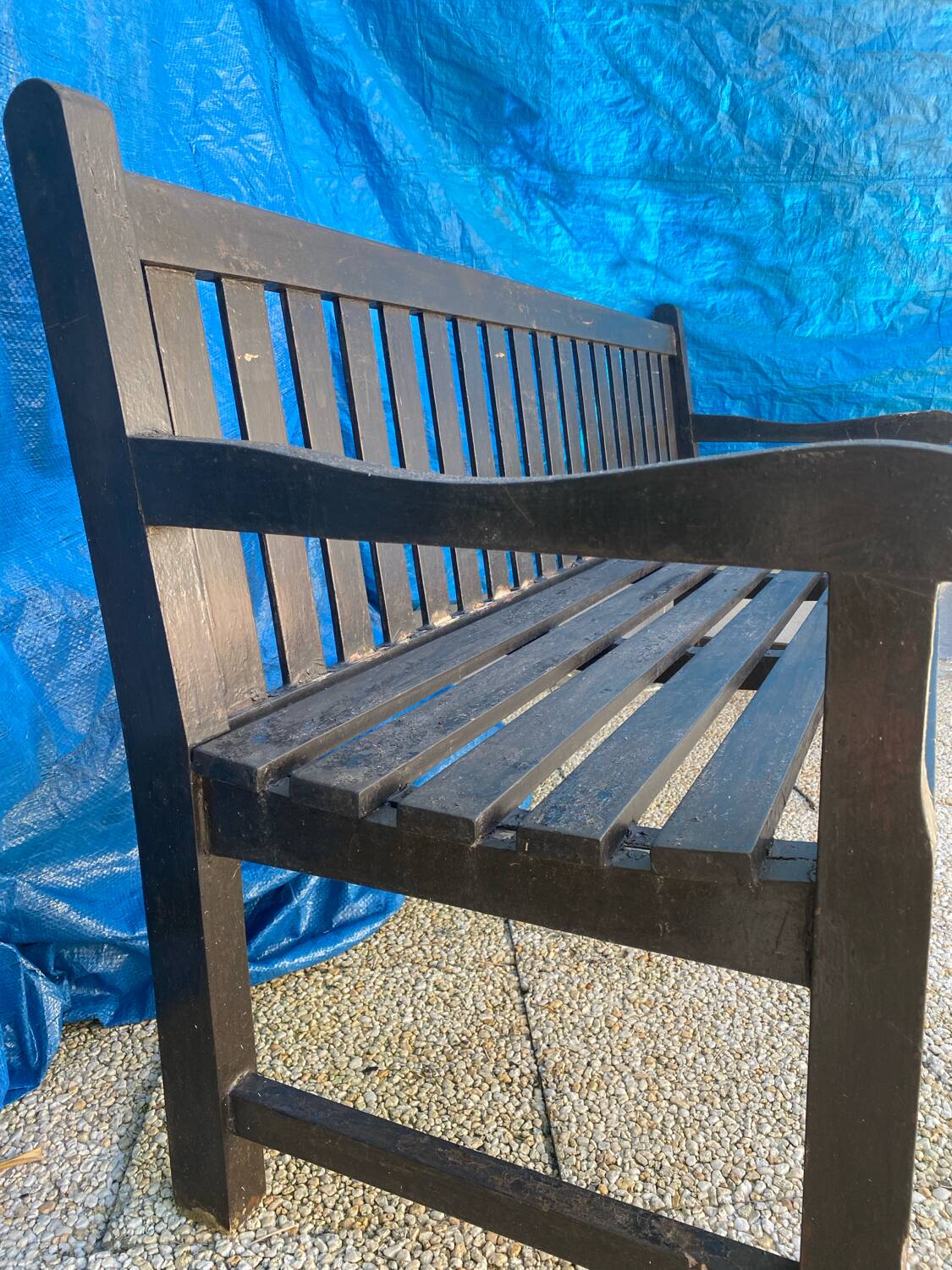 Large garden bench for 3/4 people