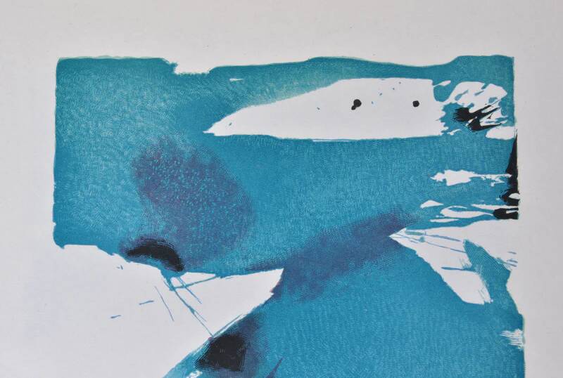 ZAO Wou-Ki: The Abyss, Woodcut