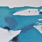 ZAO Wou-Ki: The Abyss, Woodcut