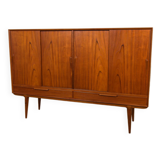 Mid-Century Teak Sideboard Model 13 by  G. Omann for Omann Jun, Denmark, 1960s