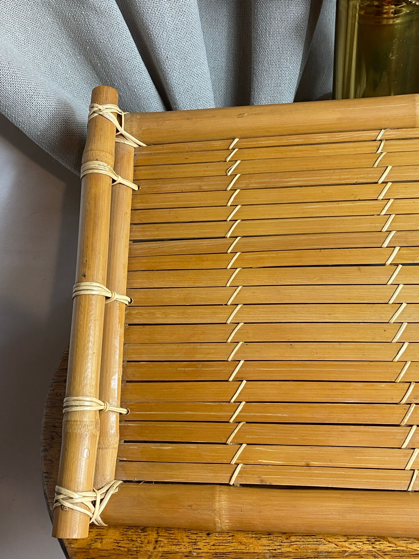 Bamboo platter