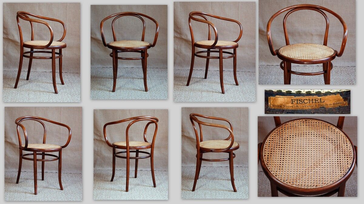 Chair corbusier B9 by Fischel 1910 ca