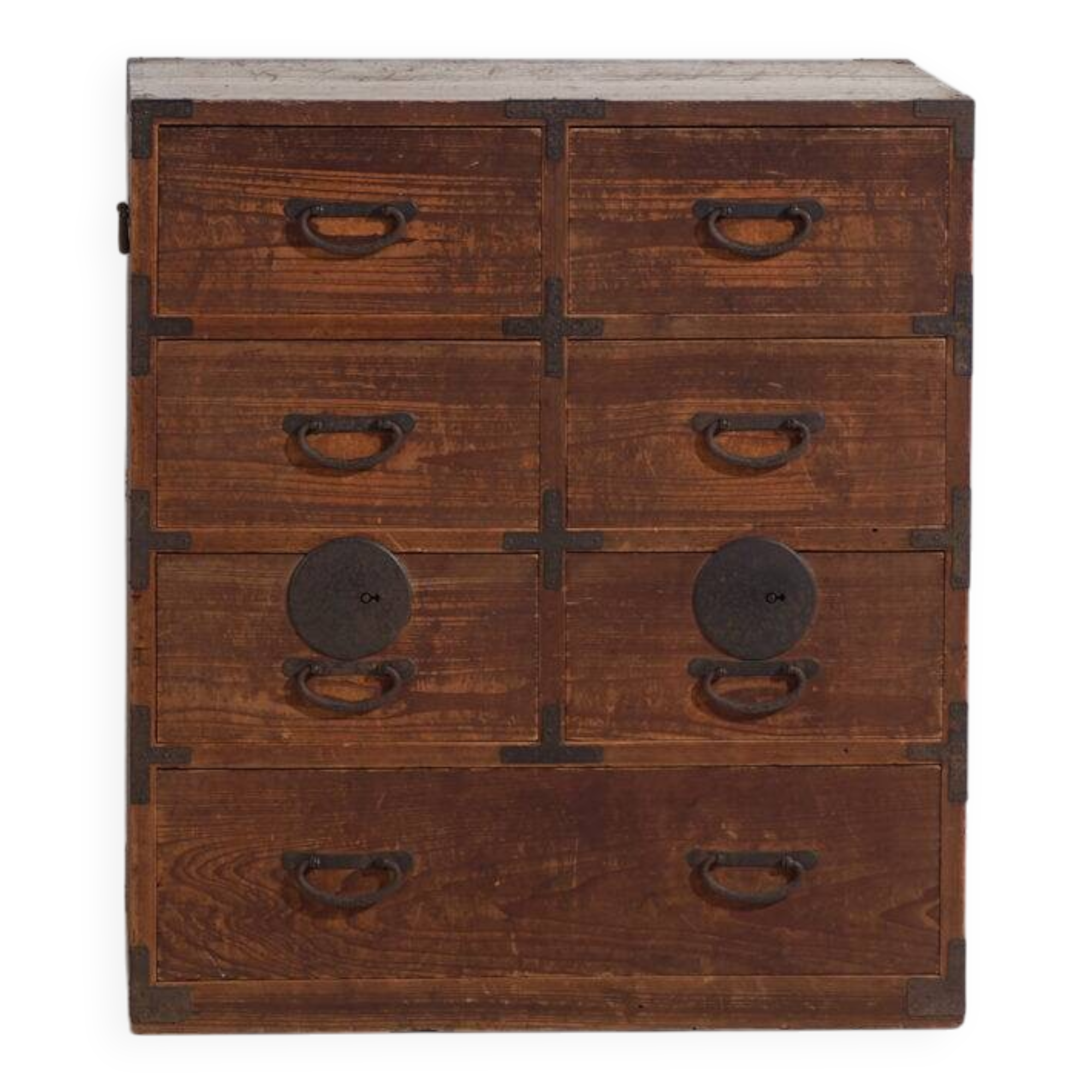 Antique Japanese tansu – Meiji/Taishō period (c.1868-1926) #88