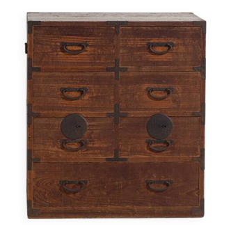 Antique Japanese tansu – Meiji/Taishō period (c.1868-1926) #88