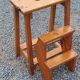 Escabeau en bois pliant 3 marches
