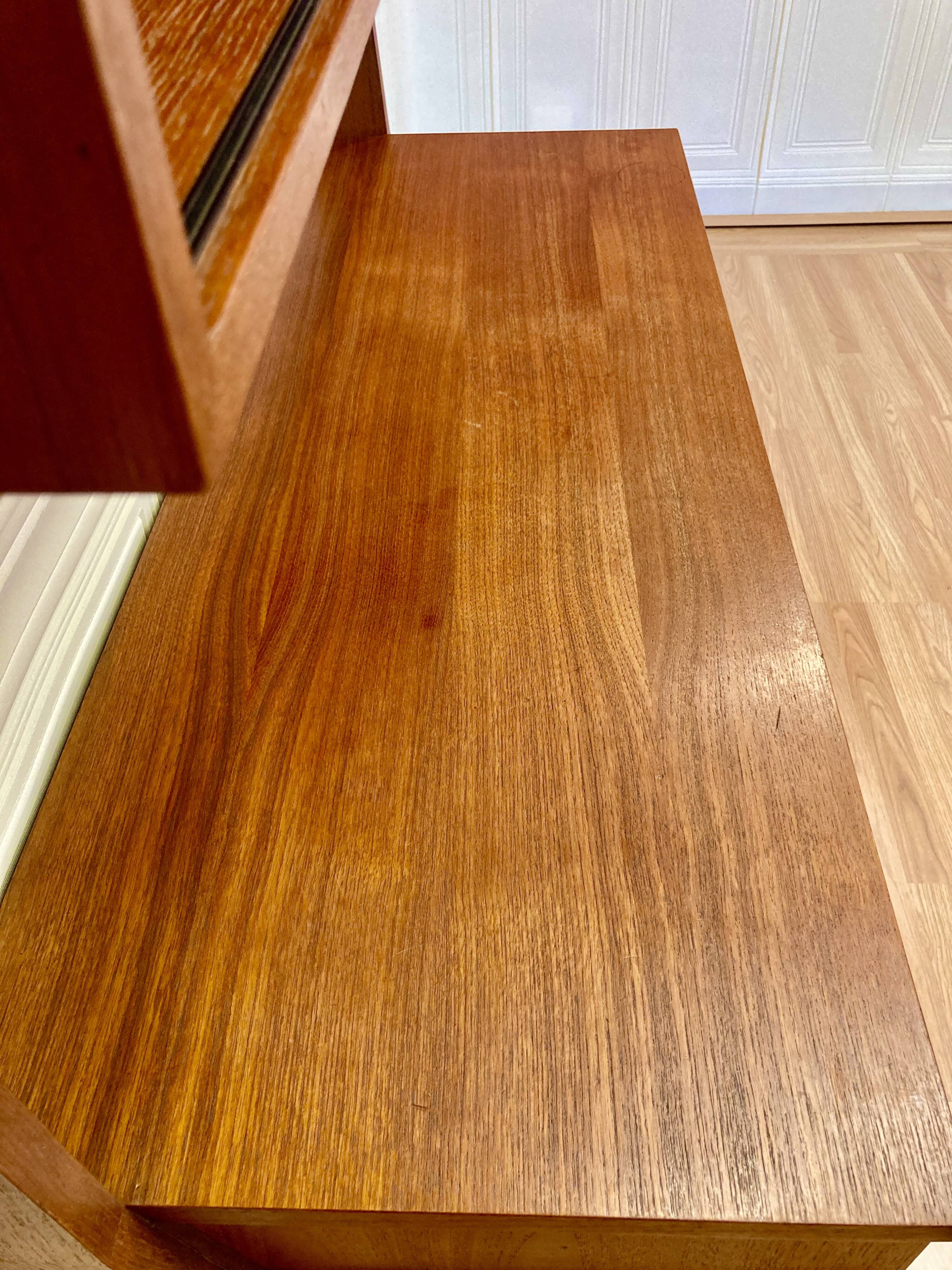 Elegant 1950s Scandinavian design desk.