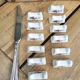Set of 12 knife holders