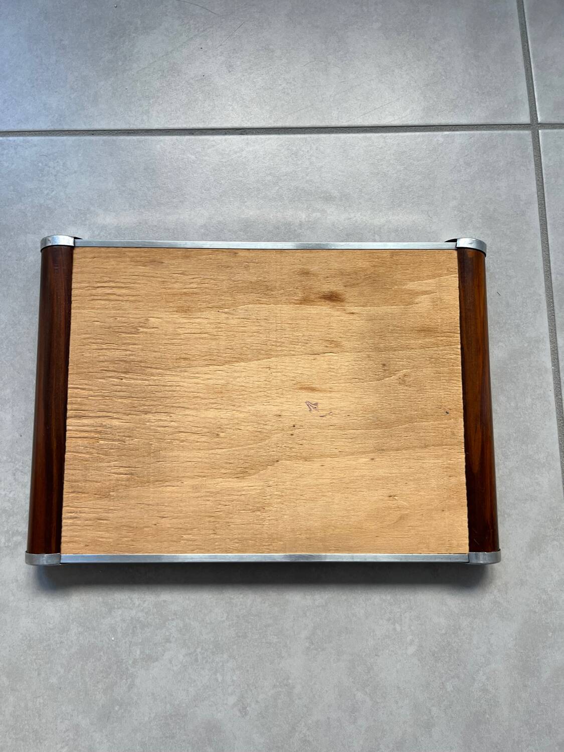 Petit plateau miroir art déco