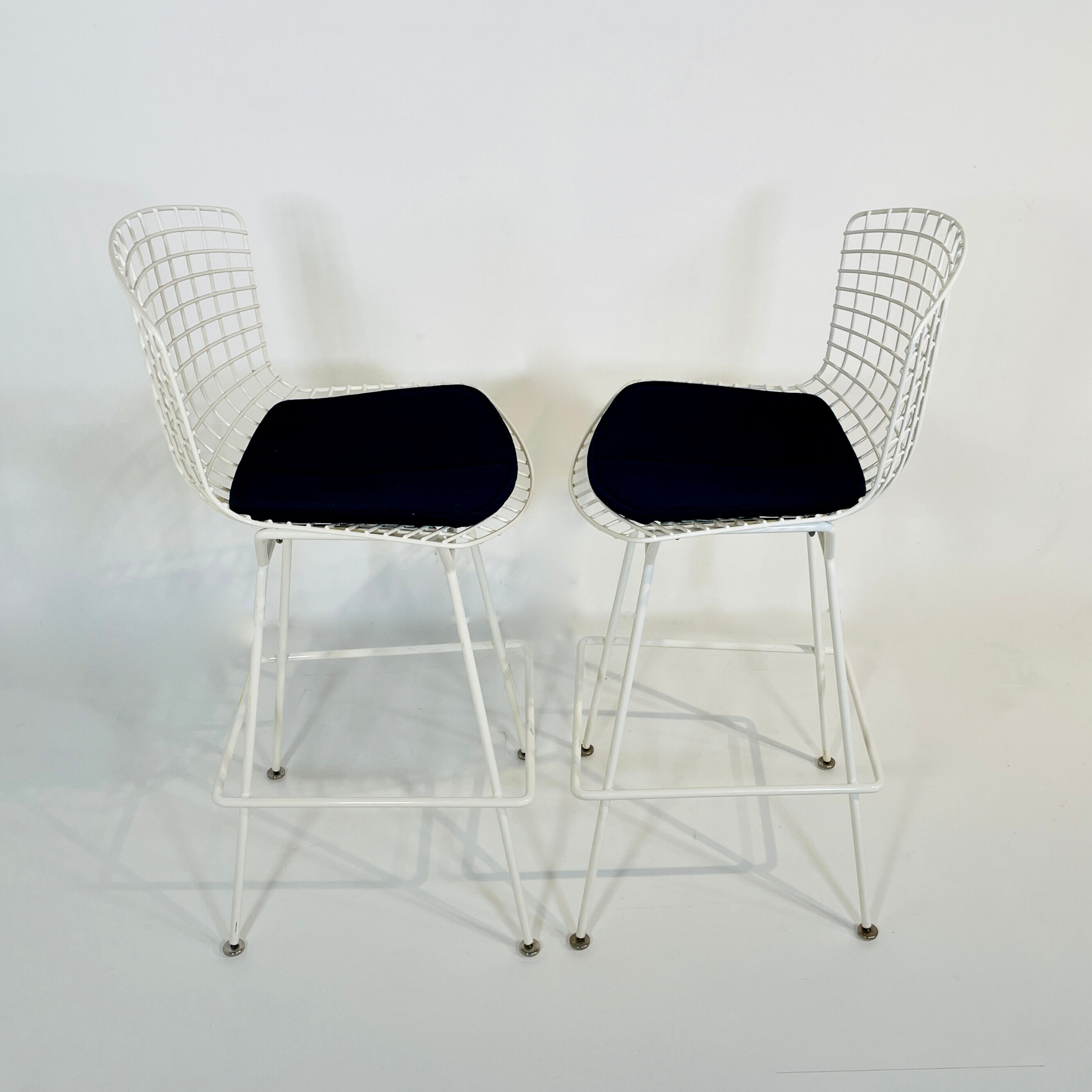 Set of Bar Stools "Wire" by Harry Bertoia for Knoll, USA 1950