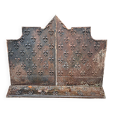 Château fireplace plaque