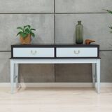 Walnut chest of drawers, French design, 1970s, production: France