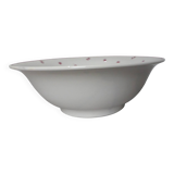 Vintage salad bowl on a pedestal, Digoin Sarreguemines, Andree model 231133