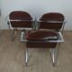 Slichaise Souvignet chrome armchair