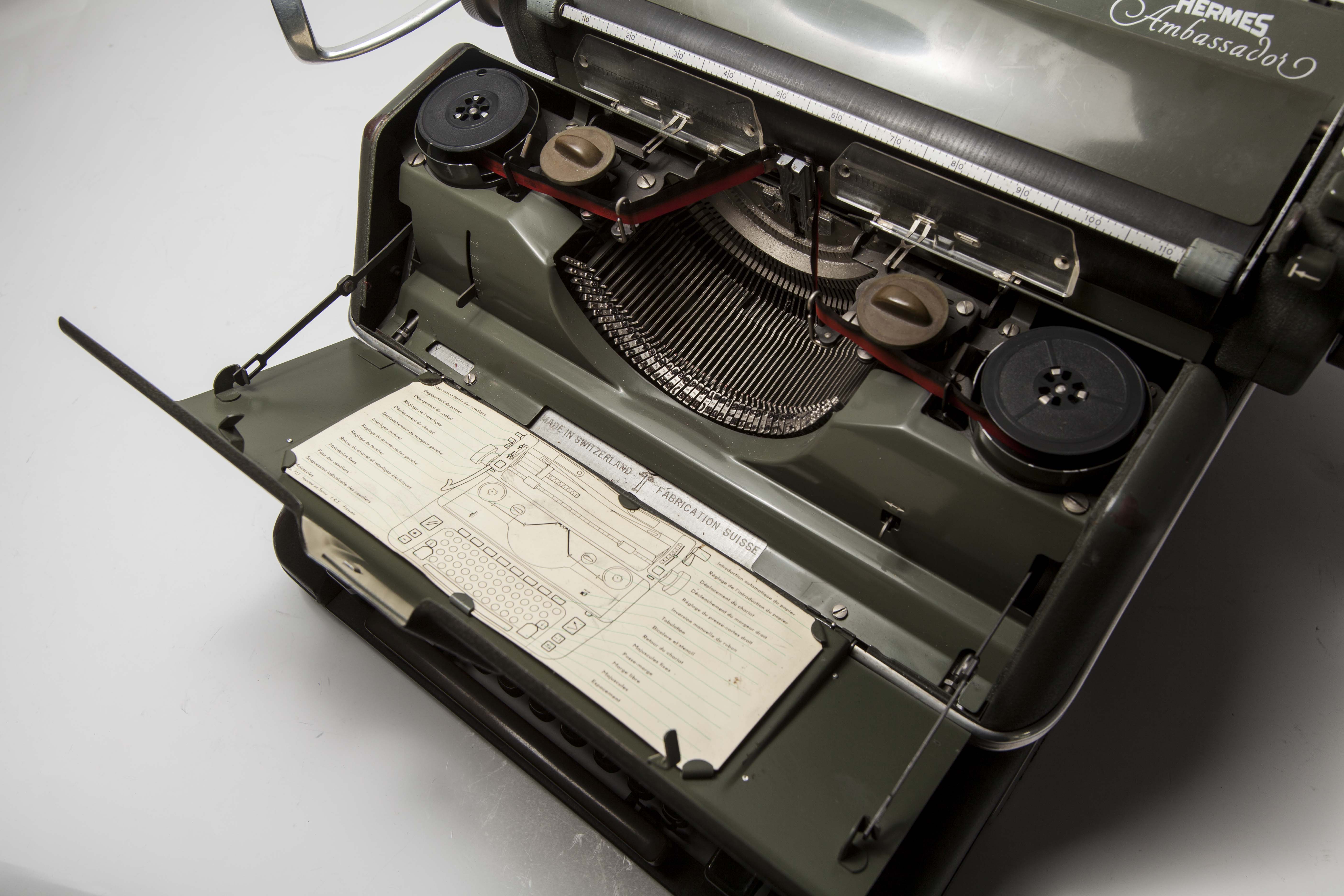 Hermes ambassador typewriter, 1952