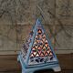 Photophore ceramic pyramid