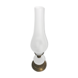 Old Laiton Lamp - Glass Ball - Vintage 70s Glass Reflector