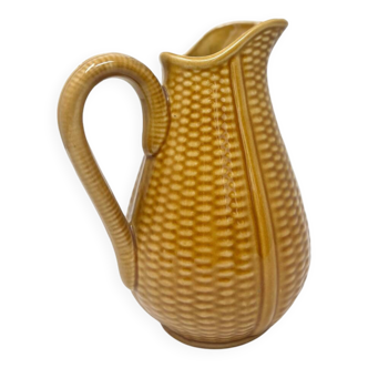 Brown Belgian ceramic pitcher