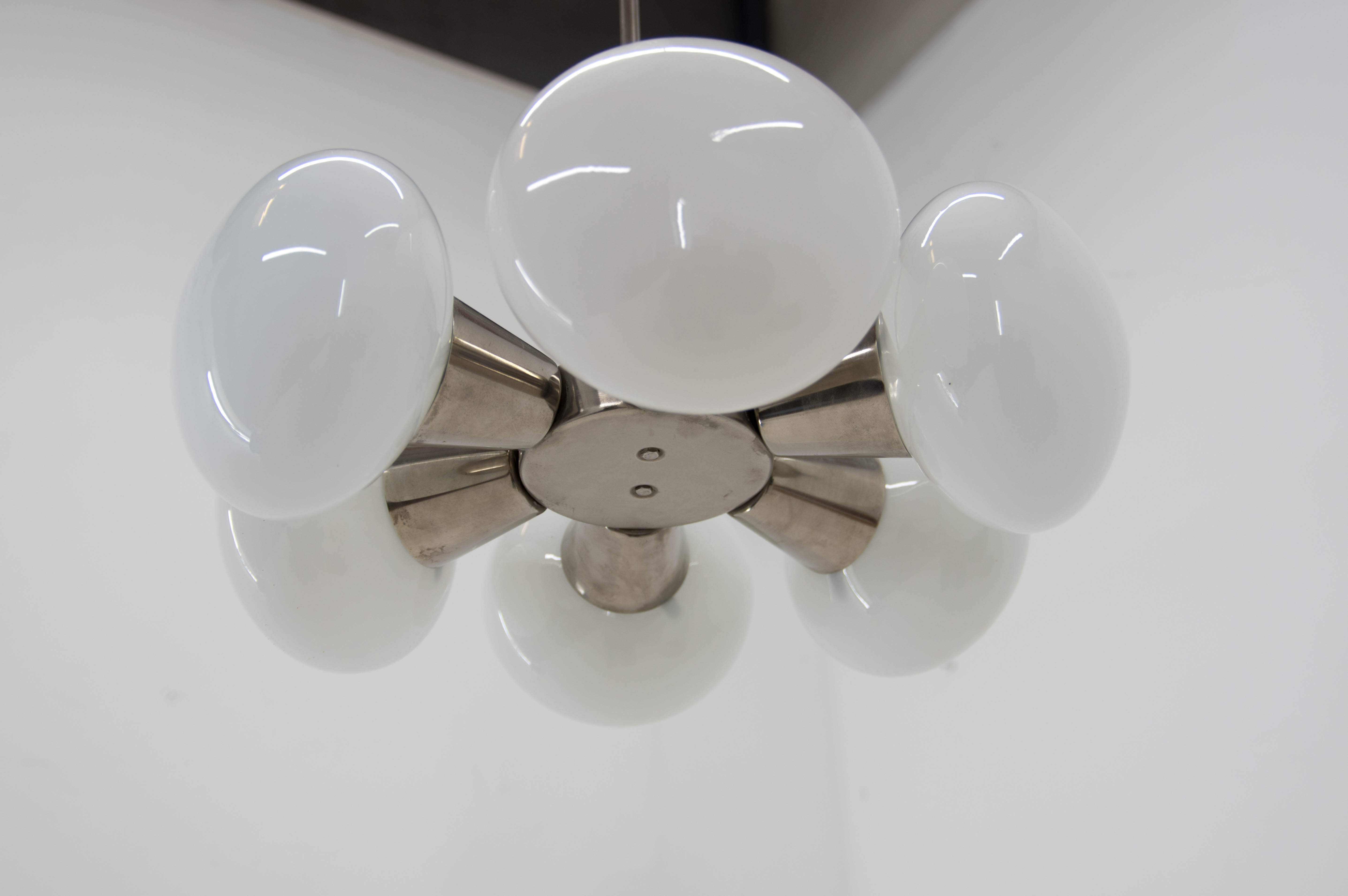 Space Age Chandelier Sputnik by Kamenicky Senov, 1970s