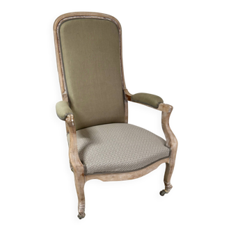 Fauteuil Voltaire Kaki