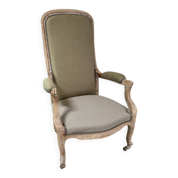Fauteuil Voltaire Kaki