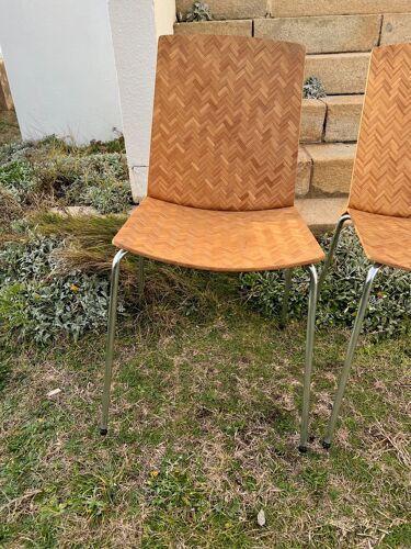 Set de 2 chaises Ikea vintage