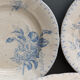 Lot d'assiettes en faience U&C Sarreguemines