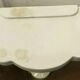 Pair of bathroom stand-up console in 20th century white enamel