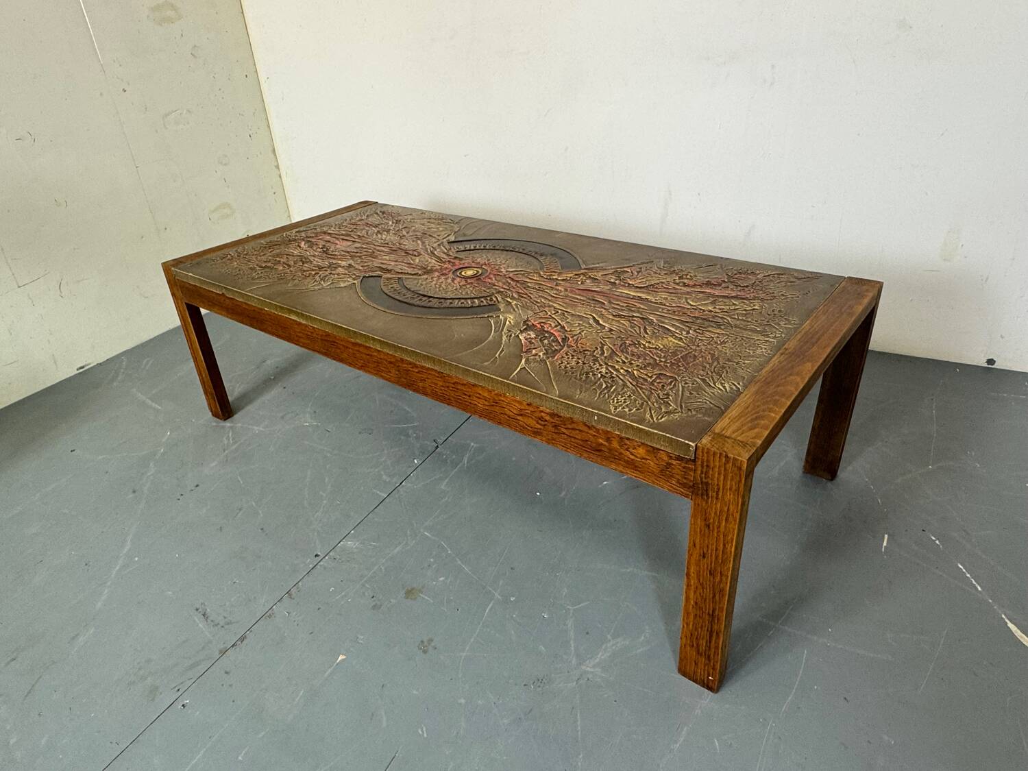 Vintage Mid Century Brutalist Regency coffee table, 1960s
