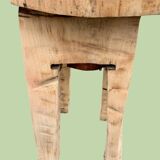 Old brutalist quadripod stool