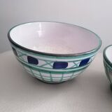 Bowl and cup signed Robert Picault Valauris