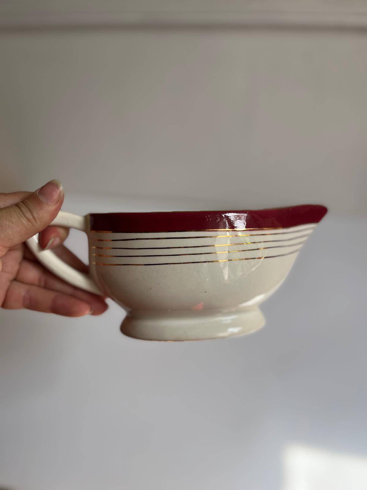 Sauce boat Sarreguemines