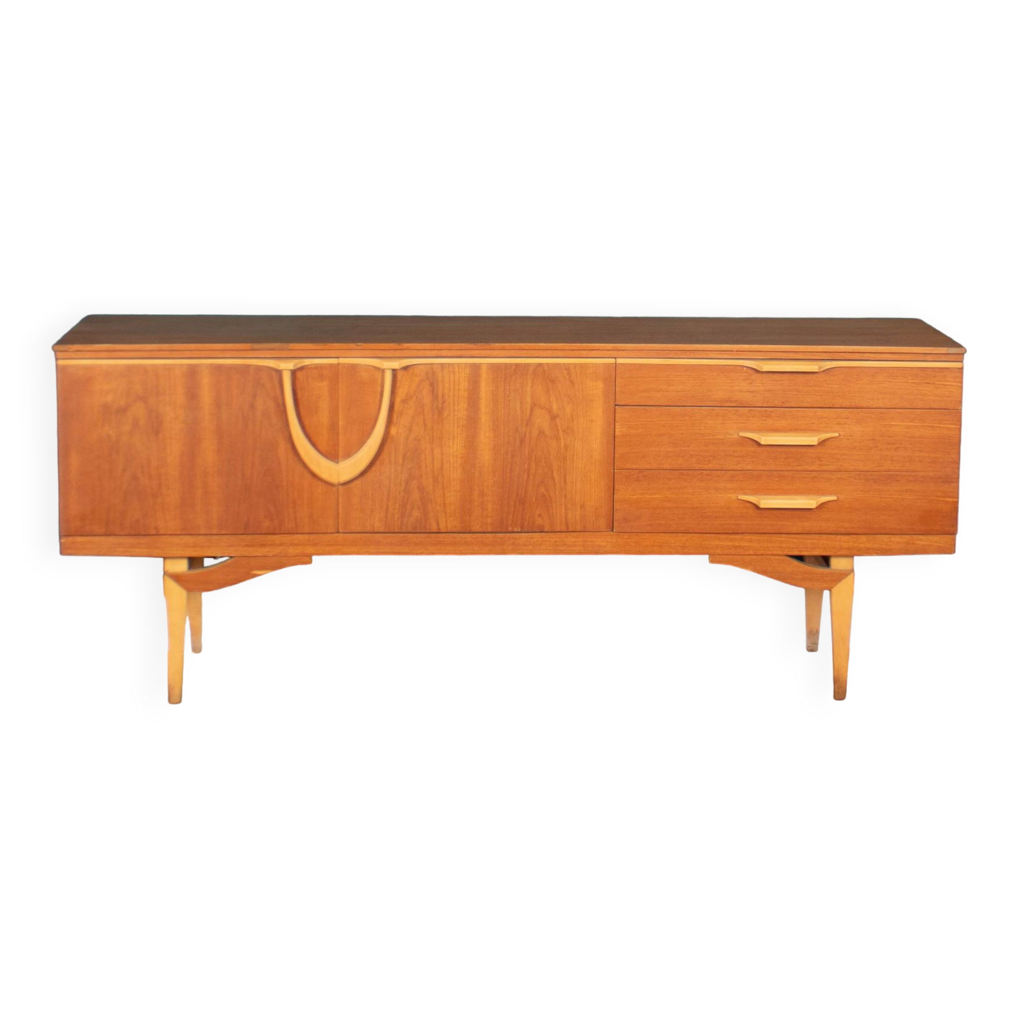 Retro 1960s Teak Beutility Mid Century Sideboard